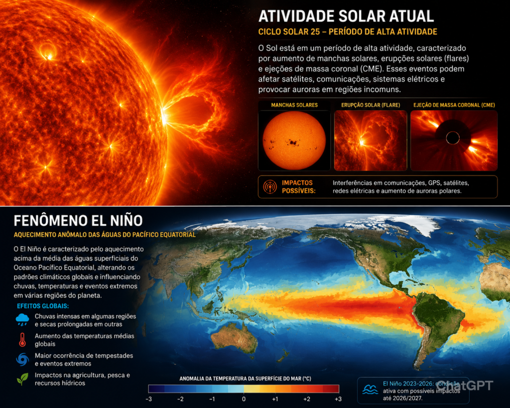 Não É Coincidência?! O Que a Estreia de "Dia da Revelação", a Pressão por Desclassificação de Arquivos, a Copa do Mundo, El Niño e a Crise Global Revelam Sobre o Momento Atual 5 el nino solar