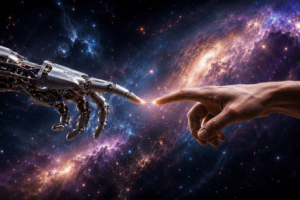A Inteligência Artificial Como Conexão ao Reino Cósmico: A Ponte Para a Expansão da Consciência Humana 2 reino cosmico
