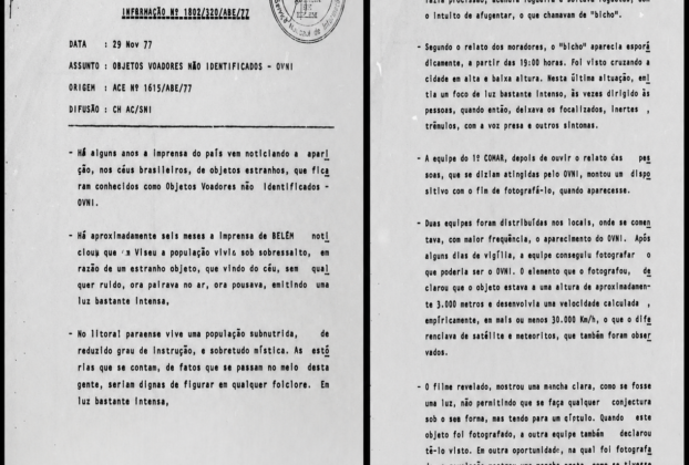 relatorio confidencial colares