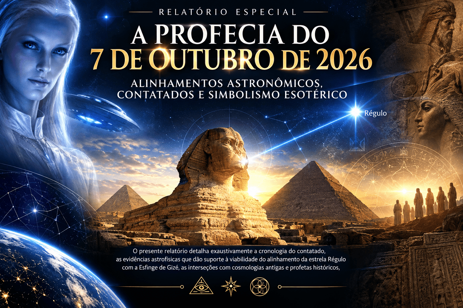 alinhamento da estrela Regulo